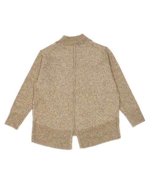 Pitta Re:)（ピッタリ）の「バックスリット入り ニットプルオーバー（ニット/セーター・レディース・ライトグリーン/マスタード/トップグレー/モカ・M/L）」の14枚目の写真