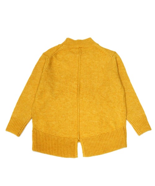 Pitta Re:)（ピッタリ）の「バックスリット入り ニットプルオーバー（ニット/セーター・レディース・ライトグリーン/マスタード/トップグレー/モカ・M/L）」の7枚目の写真