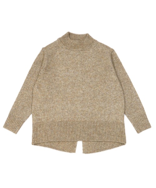 Pitta Re:)（ピッタリ）の「バックスリット入り ニットプルオーバー（ニット/セーター・レディース・ライトグリーン/マスタード/トップグレー/モカ・M/L）」の16枚目の写真