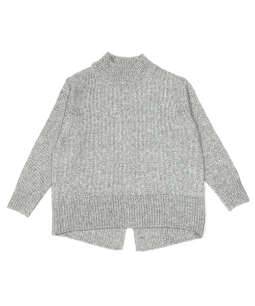 Pitta Re:)（ピッタリ）の「バックスリット入り ニットプルオーバー（ニット/セーター・レディース・ライトグリーン/マスタード/トップグレー/モカ・M/L）」の17枚目の写真