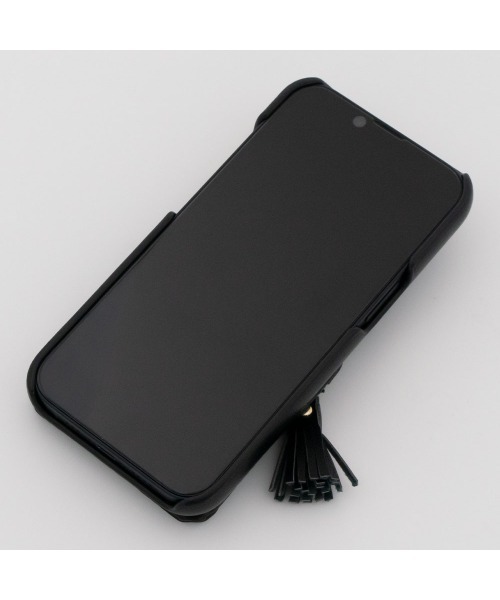 IROMEKI（イロメキ）の「(iPhone14/13) IROMEKI follow you case（スマホケース/カバー・レディース・グレー/ブラック・ONE SIZE）」の7枚目の写真