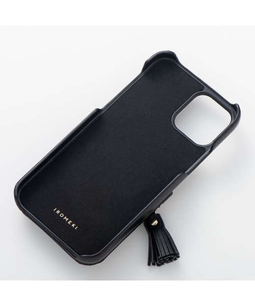 IROMEKI（イロメキ）の「(iPhone14/13) IROMEKI follow you case（スマホケース/カバー・レディース・グレー/ブラック・ONE SIZE）」の8枚目の写真
