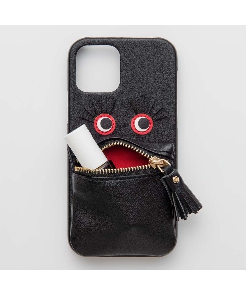 IROMEKI（イロメキ）の「(iPhone14/13) IROMEKI follow you case（スマホケース/カバー・レディース・グレー/ブラック・ONE SIZE）」の9枚目の写真