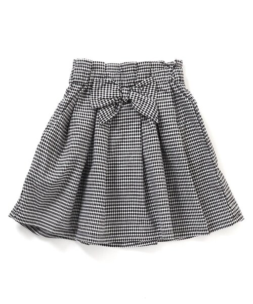 Seraph（セラフ）の「リボン付きスカート（スカート・キッズ・その他3/ブルー/ブラック・80/90/95/100/110/120/130/140）」の7枚目の写真