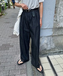 feepur | タックルーズデニムパンツ(デニムパンツ)
