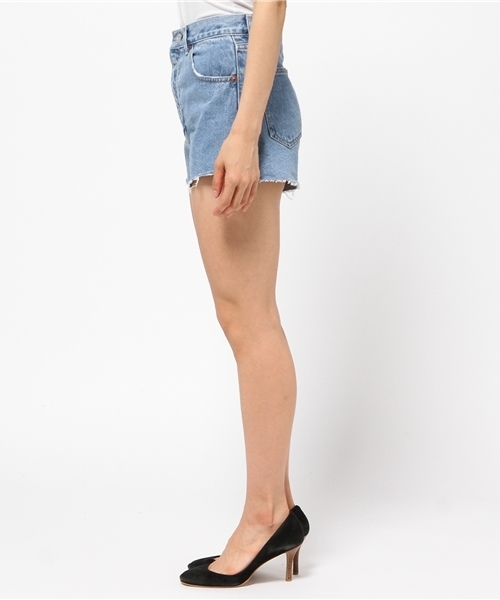 MOUSSY（マウジー）の「DENIM S/PT（デニムパンツ・レディース・ホワイト/ライトブルー・2/1/0）」の11枚目の写真