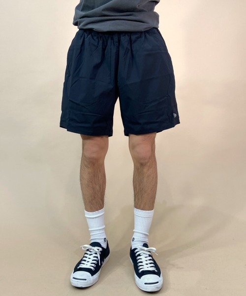 NEW ERA(ニューエラ)の「NEW ERA/ニューエラ 撥水ショーツ ナイロンハーフパンツ/ワンポイント ブランドロゴ/ストレッチショーツ/PA STRETCH SHORT 13516828/13516827(その他パンツ・メンズ・ブラック系その他/ブラック・M/L/XL/XXL)」の9枚目の写真