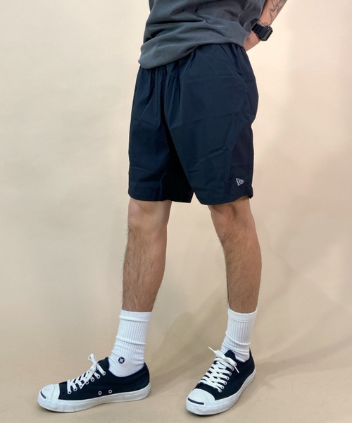 NEW ERA(ニューエラ)の「NEW ERA/ニューエラ 撥水ショーツ ナイロンハーフパンツ/ワンポイント ブランドロゴ/ストレッチショーツ/PA STRETCH SHORT 13516828/13516827(その他パンツ・メンズ・ブラック系その他/ブラック・M/L/XL/XXL)」の10枚目の写真
