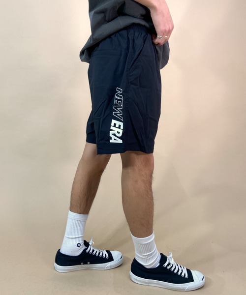 NEW ERA(ニューエラ)の「NEW ERA/ニューエラ 撥水ショーツ ナイロンハーフパンツ/ワンポイント ブランドロゴ/ストレッチショーツ/PA STRETCH SHORT 13516828/13516827(その他パンツ・メンズ・ブラック系その他/ブラック・M/L/XL/XXL)」の16枚目の写真