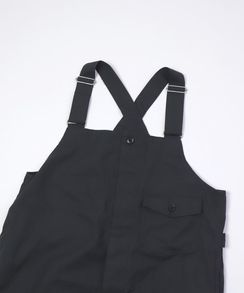 snowpeak スノーピーク タキビライトリップストップオーバーオール 黒 S