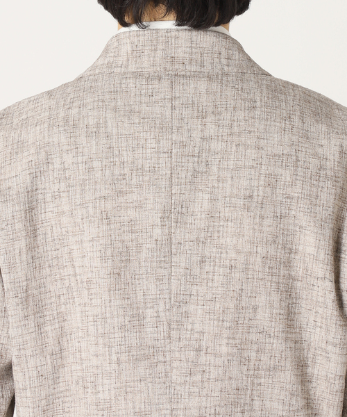 EDIFICE（エディフィス）の「しじら織り 6ボタン ダブルブレスト ジャケット（テーラードジャケット・メンズ・ベージュ・46/48/44/42）」の12枚目の写真