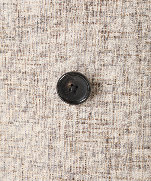 EDIFICE（エディフィス）の「しじら織り 6ボタン ダブルブレスト ジャケット（テーラードジャケット・メンズ・ベージュ・46/48/44/42）」の18枚目の写真