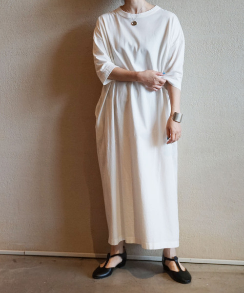 セール】クラシックテンジク スタンダードクルーネックワンピース