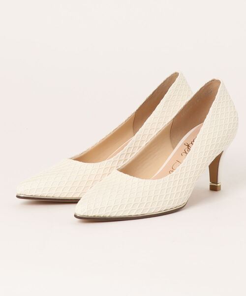 Bridget Birkin(ブリジットバーキン)の「【Bridget Birkin】メッシュ生地高寸パンプス(531029)(パンプス・レディース・ダークベージュ/ブラック/アイボリー・23.5/24/23/24.5/22.5)」の6枚目の写真