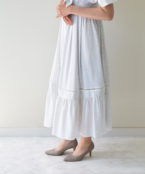 Bridget Birkin(ブリジットバーキン)の「【Bridget Birkin】メッシュ生地高寸パンプス(531029)(パンプス・レディース・ダークベージュ/ブラック/アイボリー・23.5/24/23/24.5/22.5)」の13枚目の写真