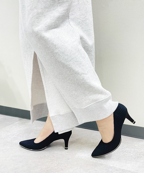 Bridget Birkin(ブリジットバーキン)の「【Bridget Birkin】メッシュ生地高寸パンプス(531029)(パンプス・レディース・ダークベージュ/ブラック/アイボリー・23.5/24/23/24.5/22.5)」の15枚目の写真
