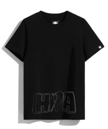HIPANDA ハイパンダ メンズ ラインストーン Tシャツ