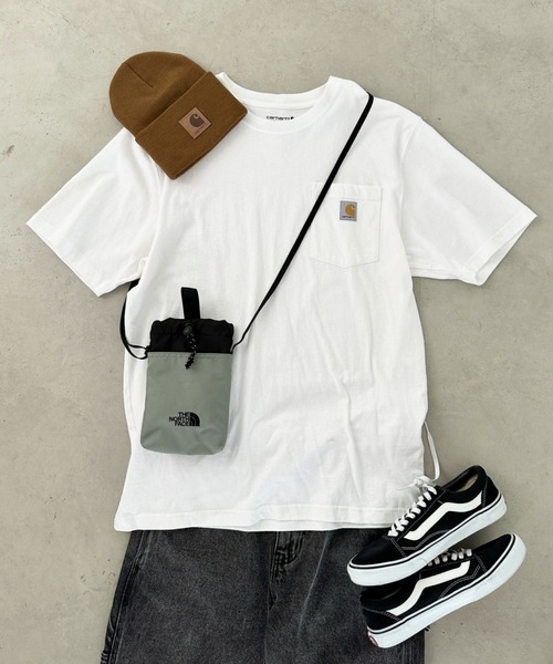 【セール】国内未発売 THE NORTH FACE(ザ・ノースフェイス)/ストリングギャザーミニショルダー スマホショルダー ポーチ/SIMPLE STRING BAG MINI（ショルダーバッグ）｜THE NORTH FACE（ザノースフェイス）