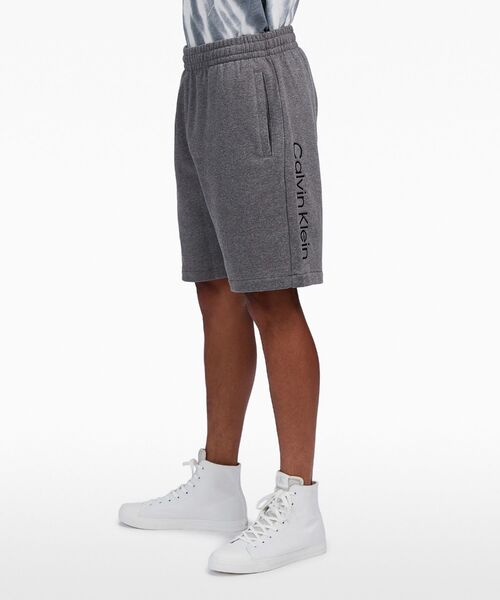 Calvin Klein(カルバン・クライン)の「STNDRD ロゴテリーショートパンツ(その他パンツ・メンズ・ブラック/ホワイト・L/M/S/XS)」の6枚目の写真