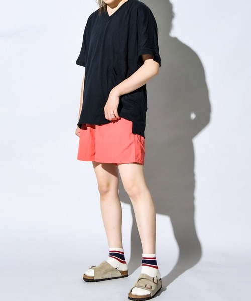 CALIFORNIA OUTFITTERS(カリフォルニア アウトフィッターズ)の「STD-1-JP【水陸両用】パッカブル ナイロンショートパンツ アウトドア バギーショーツ スイムトランクス サーフパンツ THE NYLON SHORT PANTS(その他パンツ・メンズ・ブラック/ブルー/カモフラージュ/ミント/コーラル/オリーブ/パープル/イエロー/グレー/スモークピンク/モスグリーン/ダークベージュ/サンドベージュ・LARGE/MEDIUM/SMALL/X-LARGE)」の15枚目の写真