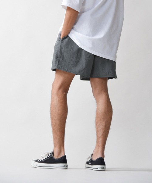 CALIFORNIA OUTFITTERS(カリフォルニア アウトフィッターズ)の「STD-1-JP【水陸両用】パッカブル ナイロンショートパンツ アウトドア バギーショーツ スイムトランクス サーフパンツ THE NYLON SHORT PANTS(その他パンツ・メンズ・ブラック/ブルー/カモフラージュ/ミント/コーラル/オリーブ/パープル/イエロー/グレー/スモークピンク/モスグリーン/ダークベージュ/サンドベージュ・LARGE/MEDIUM/SMALL/X-LARGE)」の16枚目の写真