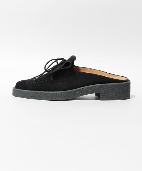 SYUMAN/シュウマン Rubbersole mule SYUMAN/シュウマン Rubbersole mule ミュール サンダル タッセル