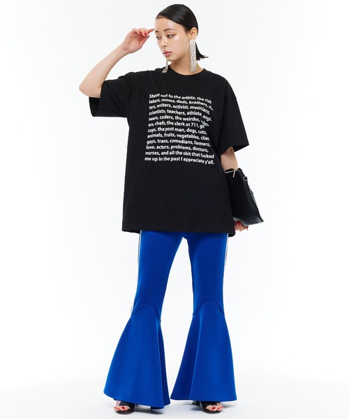 Narcissus(ナルシス)の「【Narcissus】メッセージTシャツ(Tシャツ/カットソー・レディース・ブラック/ホワイト・FREE)」の9枚目の写真