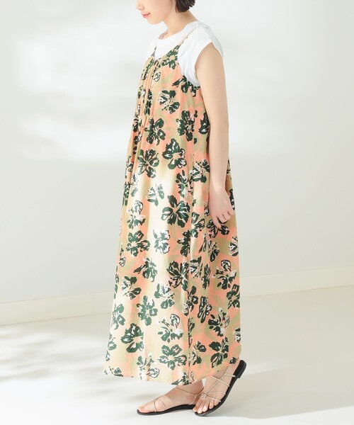 B:MING by BEAMS（ビーミングバイビームス）の「B:MING by BEAMS / トロピカル柄 プリント ワンピース（ワンピース・レディース・ピンク/イエロー・SMALL/MEDIUM）」の14枚目の写真