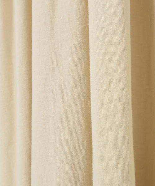 CAROLINA GLASER(カロリナ グレイサー)の「CAROLINA GLASER / カットソーマキシワンピース(ワンピース・レディース・ブラック/クリーム・ONE SIZE)」の13枚目の写真