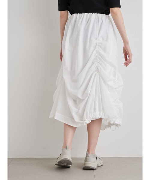 値下げ❗️ emmi シャーリングイージースカート emmi（エミ）の「【emmi atelier】シャーリングイージースカート