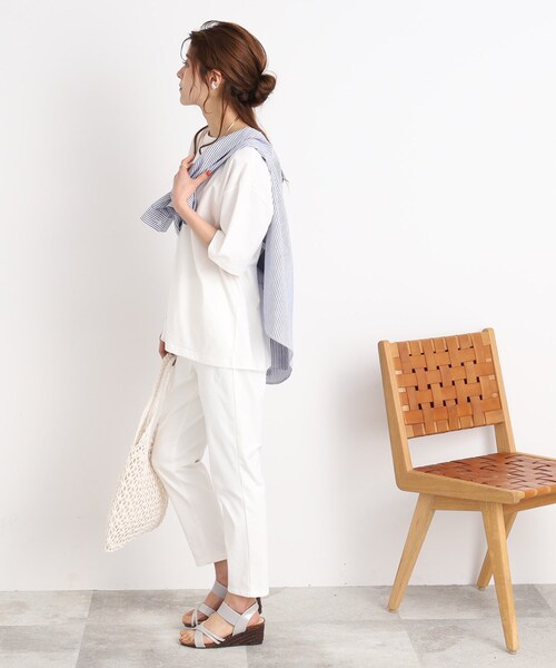 SHOO・LA・RUE（シューラルー）の「◆【UV】1本は揃えておきたい ベーシック スキニーパンツ（その他パンツ・レディース・ベージュ/カーキ/ブラック/ブルー/オフホワイト・01/02/03/04/05/10）」の7枚目の写真