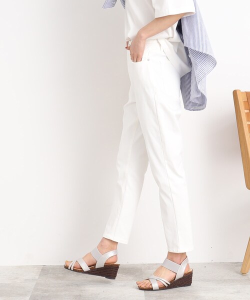 SHOO・LA・RUE（シューラルー）の「◆【UV】1本は揃えておきたい ベーシック スキニーパンツ（その他パンツ・レディース・ベージュ/カーキ/ブラック/ブルー/オフホワイト・01/02/03/04/05/10）」の10枚目の写真