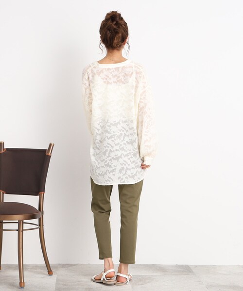 SHOO・LA・RUE（シューラルー）の「◆【UV】1本は揃えておきたい ベーシック スキニーパンツ（その他パンツ・レディース・ベージュ/カーキ/ブラック/ブルー/オフホワイト・01/02/03/04/05/10）」の20枚目の写真