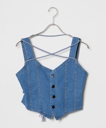 ▲Denim String Bustier / デニムビスチェ