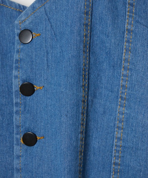 ROOPTOKYO(ループトウキョウ)の「▲Denim String Bustier / デニムビスチェ(キャミソール・レディース・ブルー・S/M/L)」の11枚目の写真