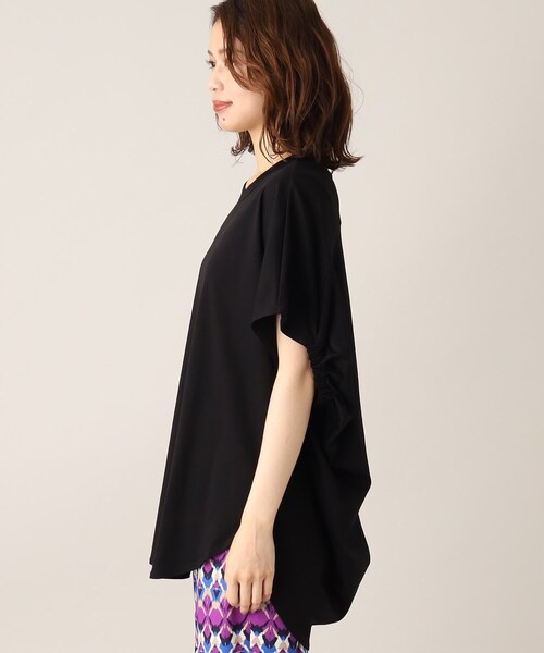 Munich（ミューニック）の「◆【Munich】バックドレイプ プルオーバー（Tシャツ/カットソー・レディース・ホワイト/ブラック/パープル・02）」の20枚目の写真