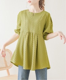 SUGAR BISKET | ジャガードペプラムブラウス(シャツ/ブラウス)