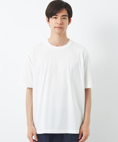 green label relaxing（グリーンレーベルリラクシング）の「アゼ ベスト レイヤード Tシャツ（Tシャツ/カットソー・メンズ・ライトグレー/ロイヤルブルー/ダークグレー・L/XL/S/M）」の9枚目の写真