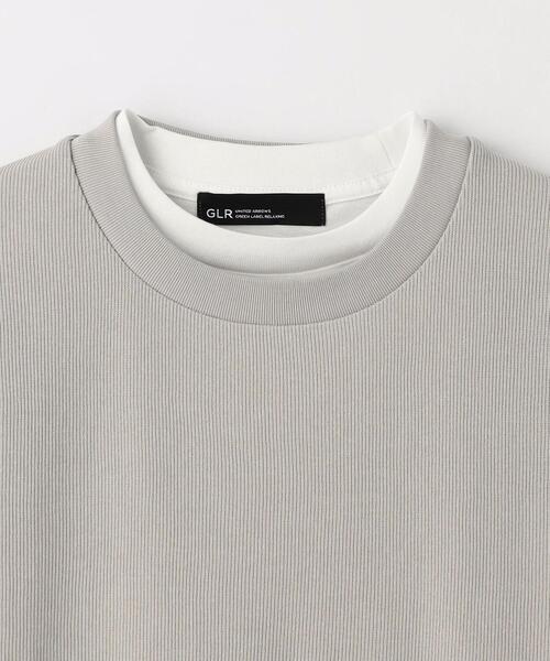 green label relaxing（グリーンレーベルリラクシング）の「アゼ ベスト レイヤード Tシャツ（Tシャツ/カットソー・メンズ・ライトグレー/ロイヤルブルー/ダークグレー・L/XL/S/M）」の22枚目の写真