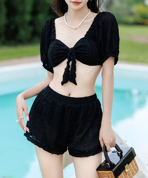 boohoo☆ミドル丈 バンダナ プリント スイムショート 水着 楽天市場】水陸両用 サーフパンツ レディース ミドル丈 水着