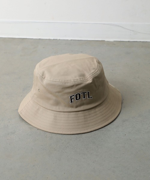 FRUIT OF THE LOOM(フルーツオブザルーム)の「EMBROIDERY BUCKET HAT / バケット / ハット / カジュアル / ユニセックス / 刺繍(ハット・メンズ・ブラック/グリーン/ベージュ・FREE)」の16枚目の写真