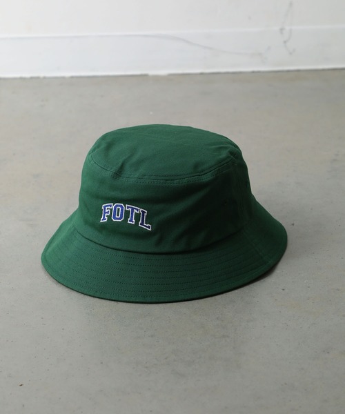 FRUIT OF THE LOOM(フルーツオブザルーム)の「EMBROIDERY BUCKET HAT / バケット / ハット / カジュアル / ユニセックス / 刺繍(ハット・メンズ・ブラック/グリーン/ベージュ・FREE)」の17枚目の写真