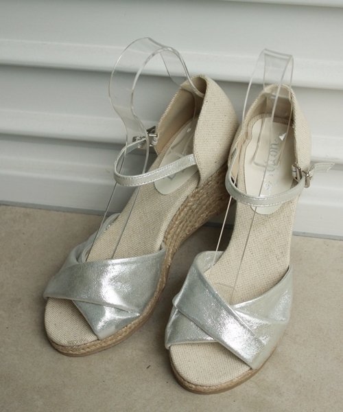 LE TALON（ルタロン）の「◇7CMネジリジュートエスパ（サンダル・レディース・ブラック/グレー/シルバー・35/36/38/37）」の9枚目の写真