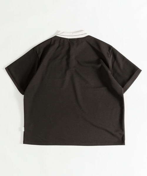 MUHET(ミュエータ)の「ライン入りポロシャツ(ポロシャツ・レディース・カーキ/杢グレー/イエロー・MEDIUM/X-LARGE)」の15枚目の写真