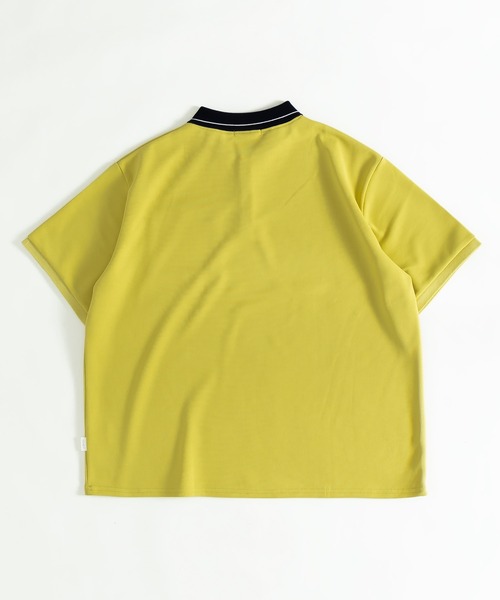 MUHET(ミュエータ)の「ライン入りポロシャツ(ポロシャツ・レディース・カーキ/杢グレー/イエロー・MEDIUM/X-LARGE)」の7枚目の写真