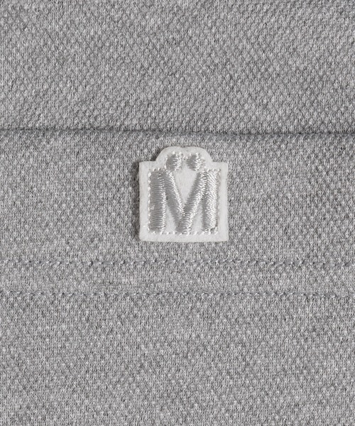 MUHET(ミュエータ)の「ライン入りポロシャツ(ポロシャツ・レディース・カーキ/杢グレー/イエロー・MEDIUM/X-LARGE)」の6枚目の写真