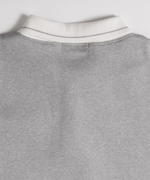 MUHET(ミュエータ)の「ライン入りポロシャツ(ポロシャツ・レディース・カーキ/杢グレー/イエロー・MEDIUM/X-LARGE)」の9枚目の写真