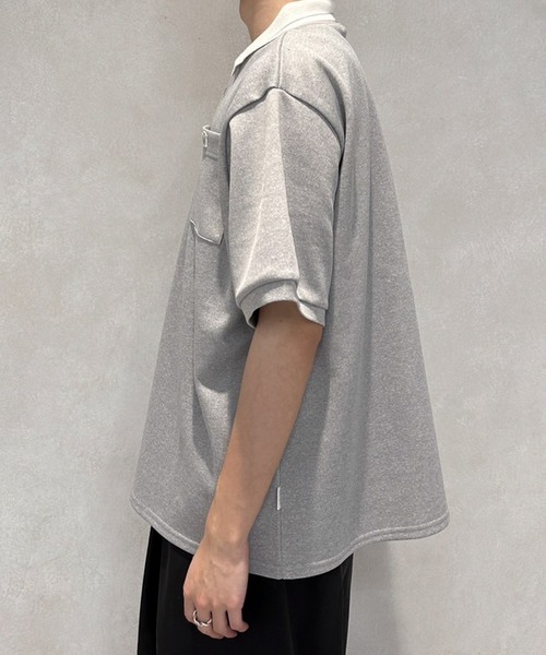 MUHET（ミュエータ）の「ライン入りポロシャツ（ポロシャツ）」 - WEAR