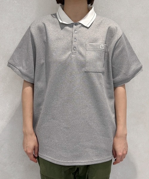 MUHET（ミュエータ）の「ライン入りポロシャツ（ポロシャツ）」 - WEAR