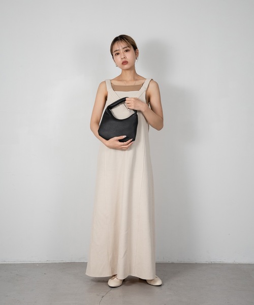 Amiur（エミレ）の「2way handle base bag（ショルダーバッグ・レディース・イエロー系その他/アイボリー/ブラック・FREE）」の7枚目の写真